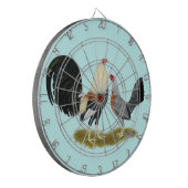 Game Fowl Pair Dartscheibe (Vorderseite Links)