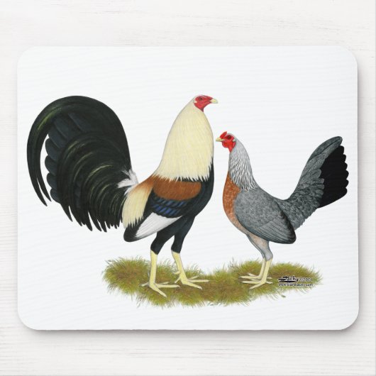 Game Fowl Pair Mousepad (Vorne)