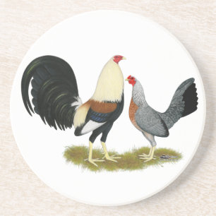 Game Fowl Pair Untersetzer