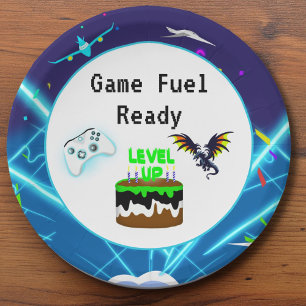 Game Fuel Bereit Alles Gute zum Geburtstag Kritisc Pappteller
