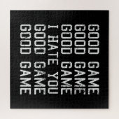 Game Game Game Ich hasse dich lustig Puzzle (Horizontal)