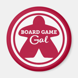 Game Game White Frame Magnet