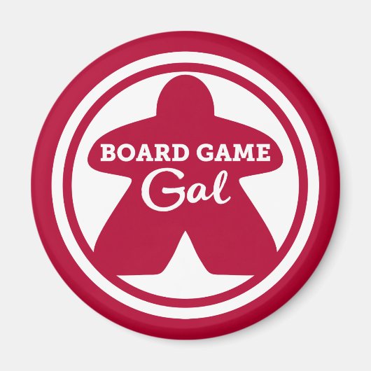 Game Game White Frame Magnet (Vorne)