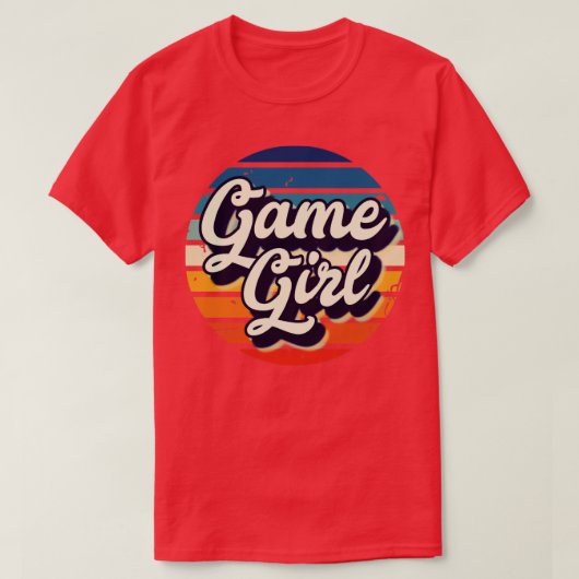 Game Girl T-Shirt (Design vorne)