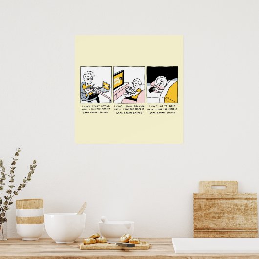 Game Grumps Liebe Poster (Küche)