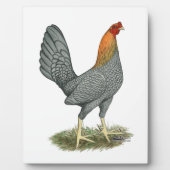 Game Hen Blue Red Fotoplatte (Vorderseite)