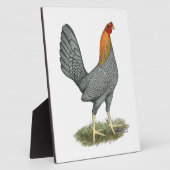 Game Hen Blue Red Fotoplatte (Seite)