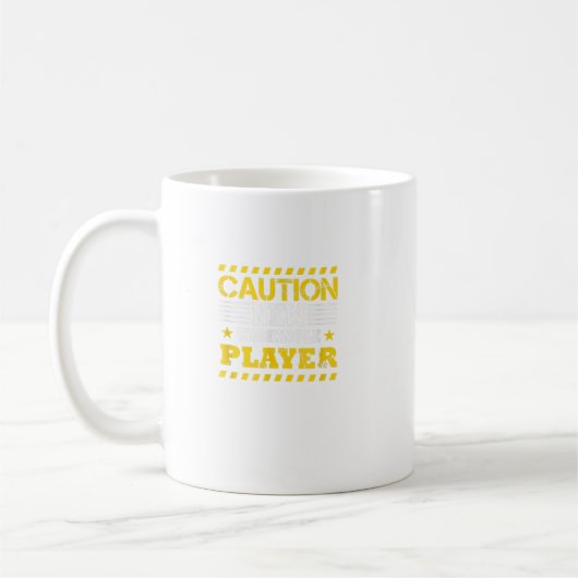 Game Hobby Player Crokinole Kaffeetasse (Links)