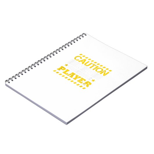 Game Hobby Player Crokinole Notizblock (Linke Seite)