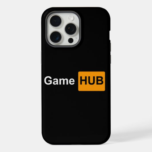 Game Hub iPhone Hülle (Rückseite)