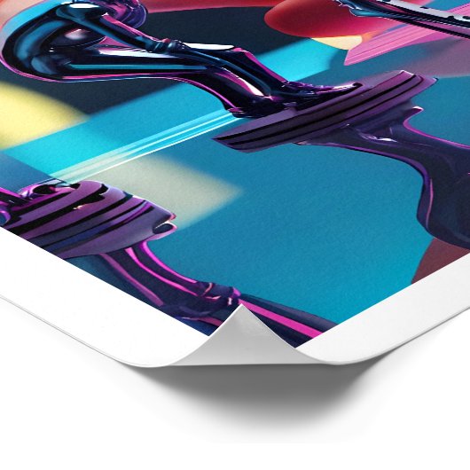 Game In Play Poster (Ecke)