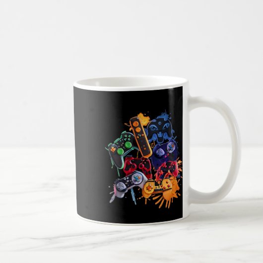 Game-Kontrolle Alle Dinge Video-Game-Controller Kaffeetasse (Rechts)