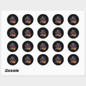 Game-Kontrolle Alle Dinge Video-Game-Controller Runder Aufkleber (Blatt)