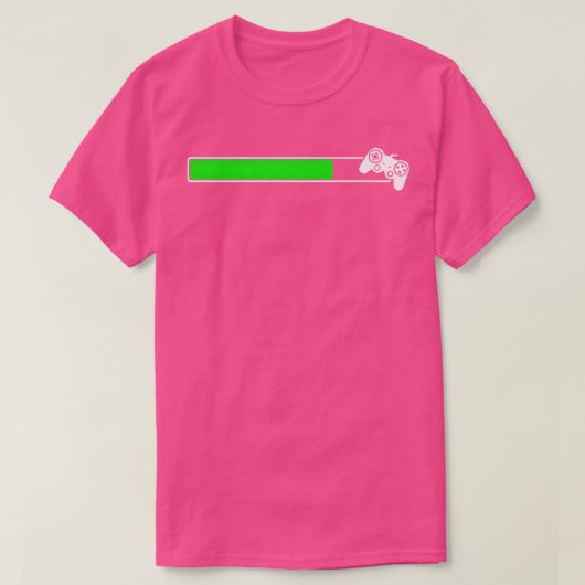 Game-Laden Gaming Last Start Level up Bier T-Shirt (Design vorne)