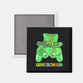 Game Leprechaun Kostüm St. Patrick's Day Magnet (Vorderseite/Rückseite)