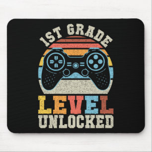 Game-Level-Unlock-Gamer-1. Schultag Mousepad