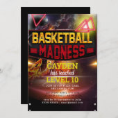 Game Level Up Gamer Birthday Einladung (Vorne/Hinten)