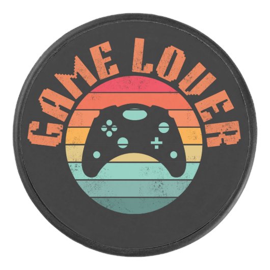 GAME LOVER GAMING CONTROLLER EISHOCKEY PUCK (Vorderseite)