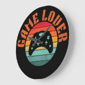 GAME LOVER GAMING CONTROLLER GROßE WANDUHR (Winkel)