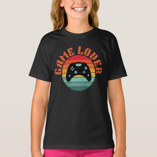 GAME LOVER GAMING CONTROLLER T-Shirt (Vorderseite)