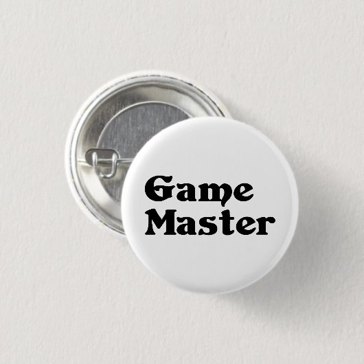 Game Master Button (Vorne & Hinten)
