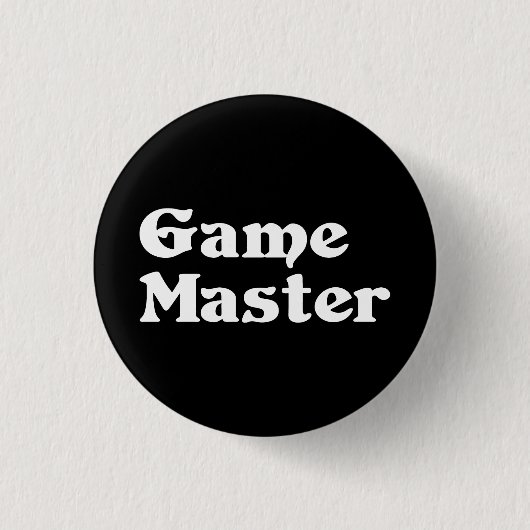 Game Master Button (Vorderseite)