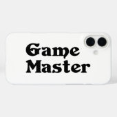 Game Master Case-Mate iPhone Hülle (Rückseite (Horizontal))
