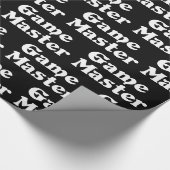 Game Master Geschenkpapier (Ecke)