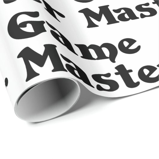 Game Master Geschenkpapier (Rolleneckpunkt)