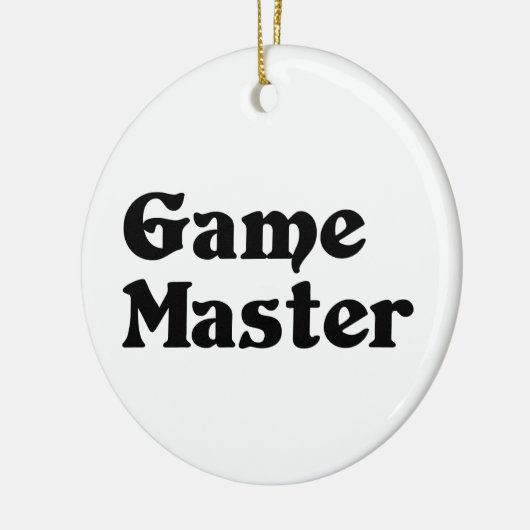 Game Master Keramik Ornament (Links)