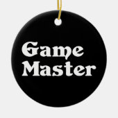 Game Master Keramik Ornament (Vorne)
