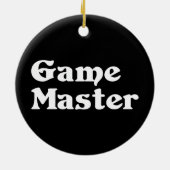 Game Master Keramik Ornament (Hinten)