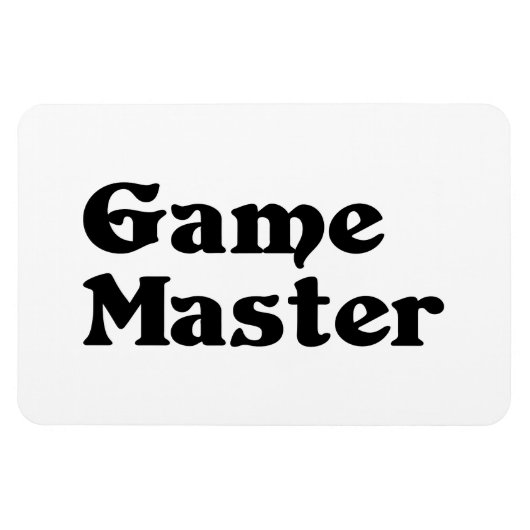 Game Master Magnet (Horizontal)