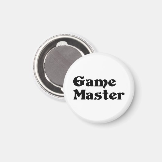 Game Master Magnet (Vorderseite/Rückseite)