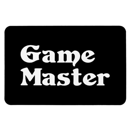 Game Master Magnet (Horizontal)
