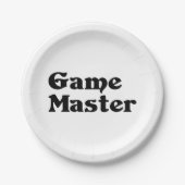Game Master Pappteller (Vorderseite)