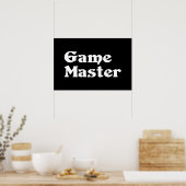 Game Master Poster (Küche)