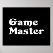 Game Master Poster (Vorne)