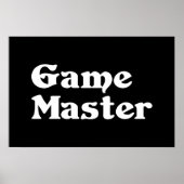 Game Master Poster (Vorne)