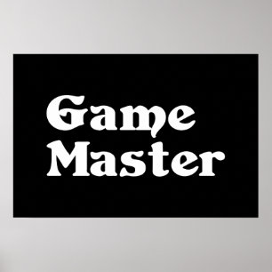 Game Master Poster