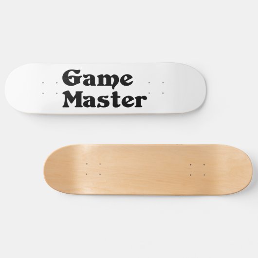 Game Master Skateboard (Horizontal)