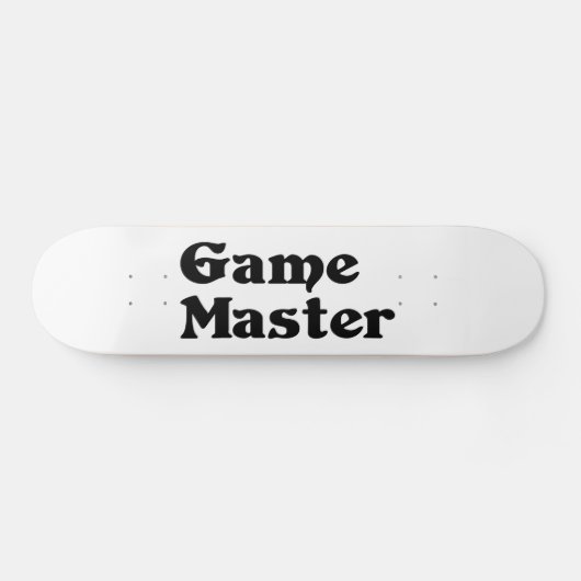 Game Master Skateboard (Horizontal)
