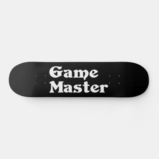 Game Master Skateboard (Horizontal)