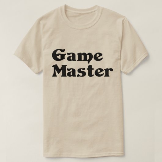 Game Master T-Shirt (Design vorne)