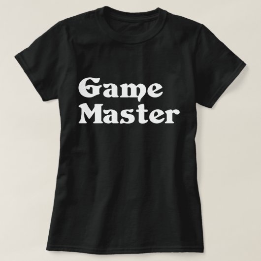Game Master T-Shirt (Design vorne)