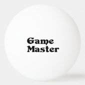 Game Master Tischtennisball (Vorderseite)