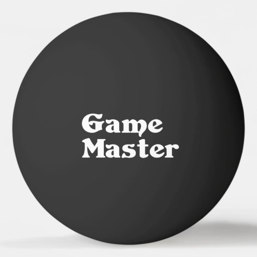 Game Master Tischtennisball (Vorderseite)