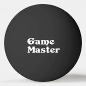 Game Master Tischtennisball (Rückseite)