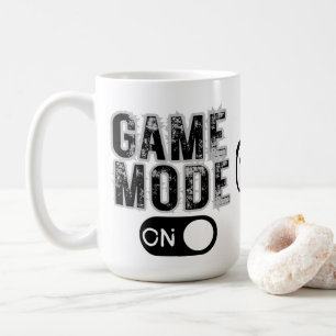 Game Mode On Lustiger Gamer Becher Videospiel Ka Kaffeetasse