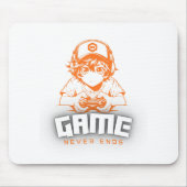 Game Never Ends Mauspad (Vorne)